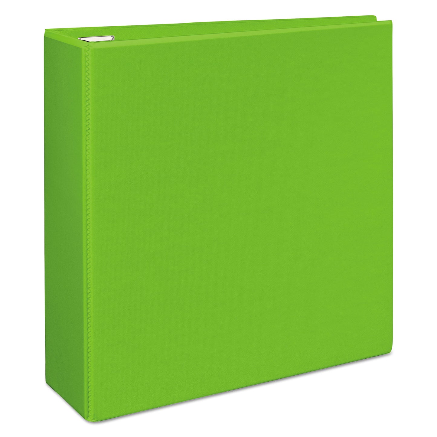 Avery Heavy-Duty View Binder with DuraHinge and Locking One Touch EZD Rings, 3 Rings, 4" Capacity, 11 x 8.5, Chartreuse (79812)