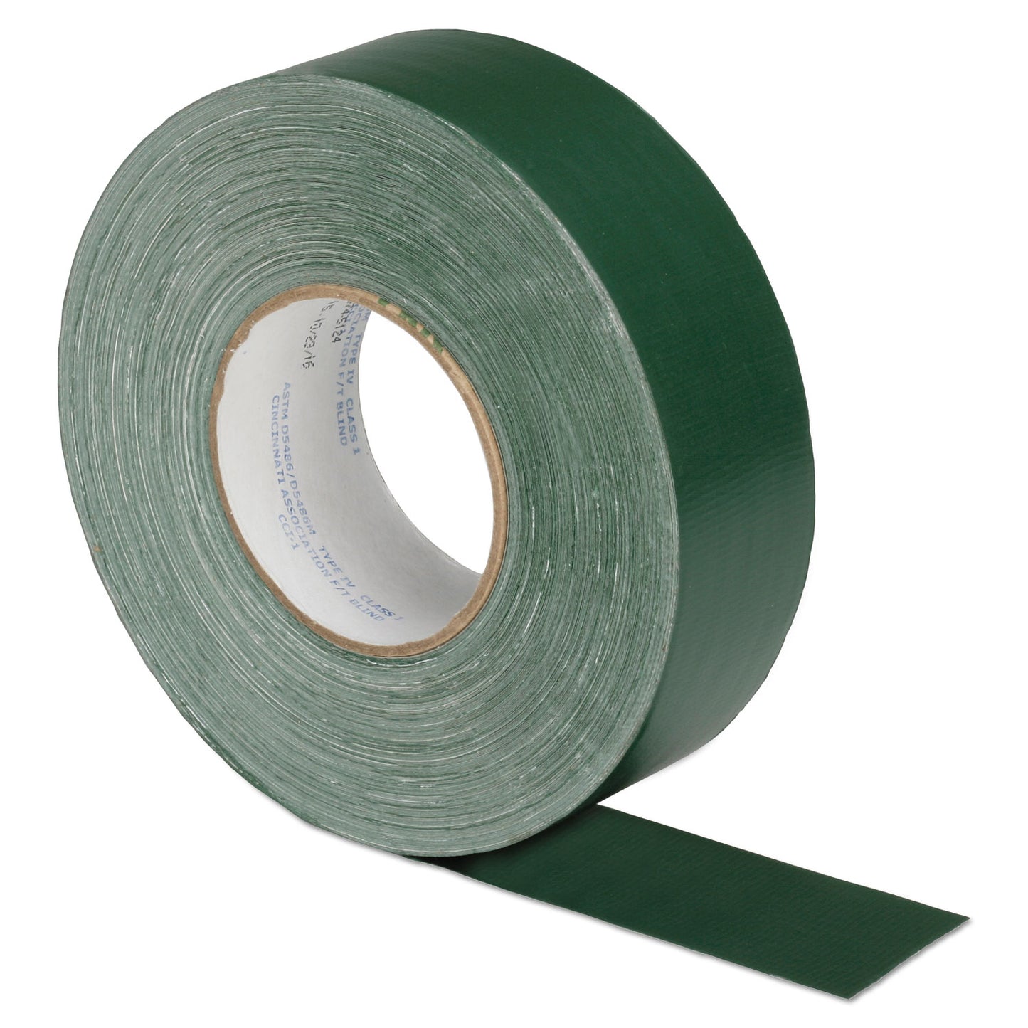 AbilityOne 7510000745124, SKILCRAFT Waterproof Tape - "The Original'' 100 MPH Tape, 3" Core, 2" x 60 yds, Dark Green