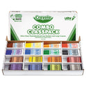 Crayola Crayon and Ultra-Clean Washable Marker Classpack, 8 Colors, 128 Each Crayons/Markers, 256/Box (523348)