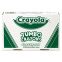 Crayola Jumbo Classpack Crayons, 25 Each of 8 Colors, 200/Set (528389)