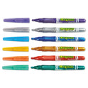 Crayola Glitter Markers, Medium Bullet Tip, Assorted Colors, 6/Set (588629)