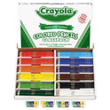 Crayola Color Pencil Classpack Set with (240) Pencils and (12) Pencil Sharpeners, 3.3 mm, 2B, Assorted Lead and Barrel Colors, 240/BX (688024)