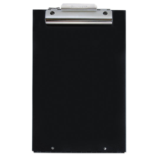 Saunders Cruiser Mate Aluminum Storage Clipboard, 1.5" Clip Capacity, Holds 8.5 x 11 Sheets, Black (21117)