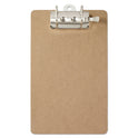 Saunders Recycled Hardboard Archboard Clipboard, 2.5" Clip Capacity, Holds 8.5 x 11 Sheets, Brown (05712)