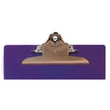 Saunders Recycled Plastic Clipboard with Ruler Edge, 1" Clip Capacity, Holds 8.5 x 11 Sheets, Purple (21606)