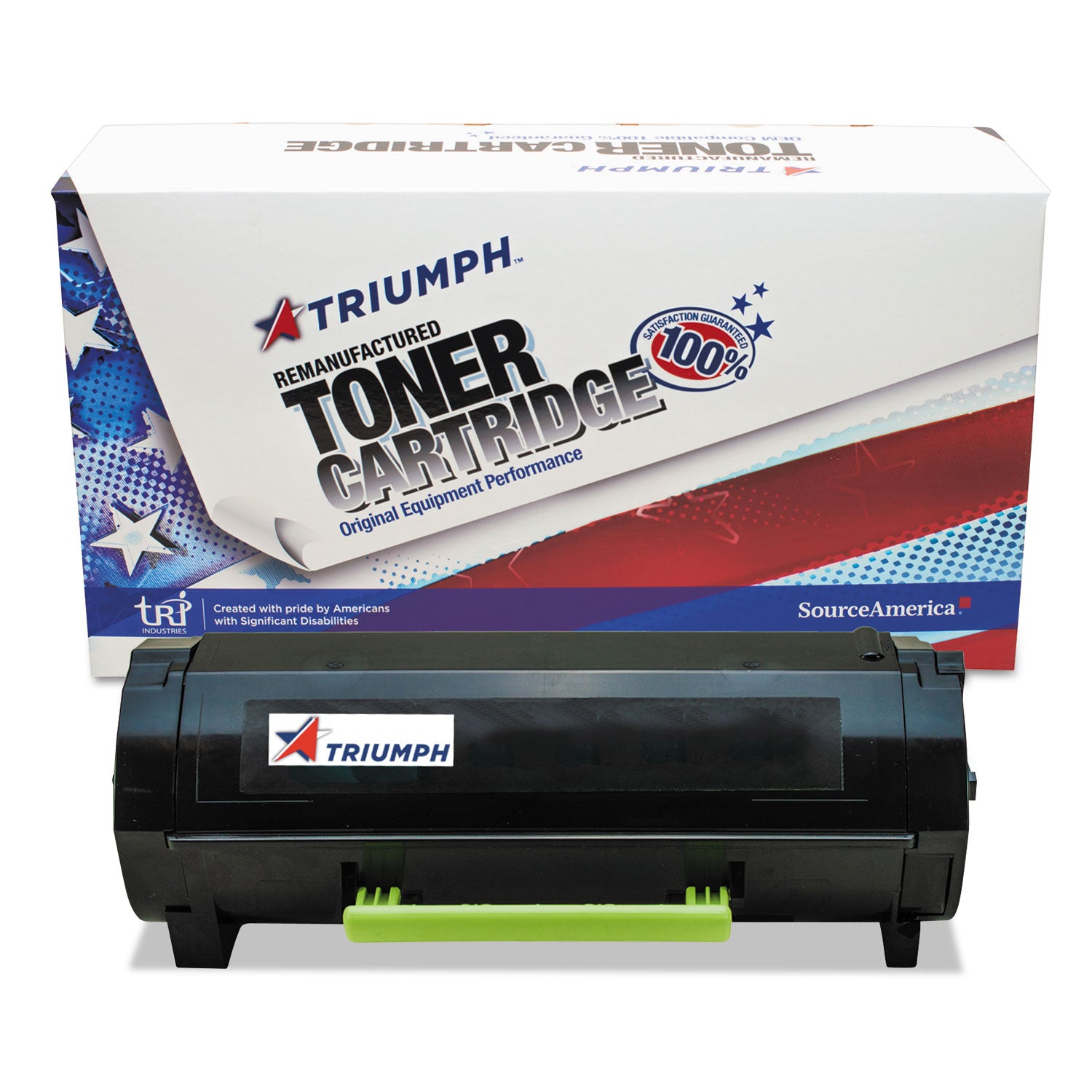 Triumph Remanufactured 50F0HA0/50F1H00 High-Yield Toner, 5,000 Page-Yield, Black (MSMX310)