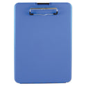 Saunders SlimMate Storage Clipboard, 0.5" Clip Capacity, Holds 8.5 x 11 Sheets, Blue (00559)