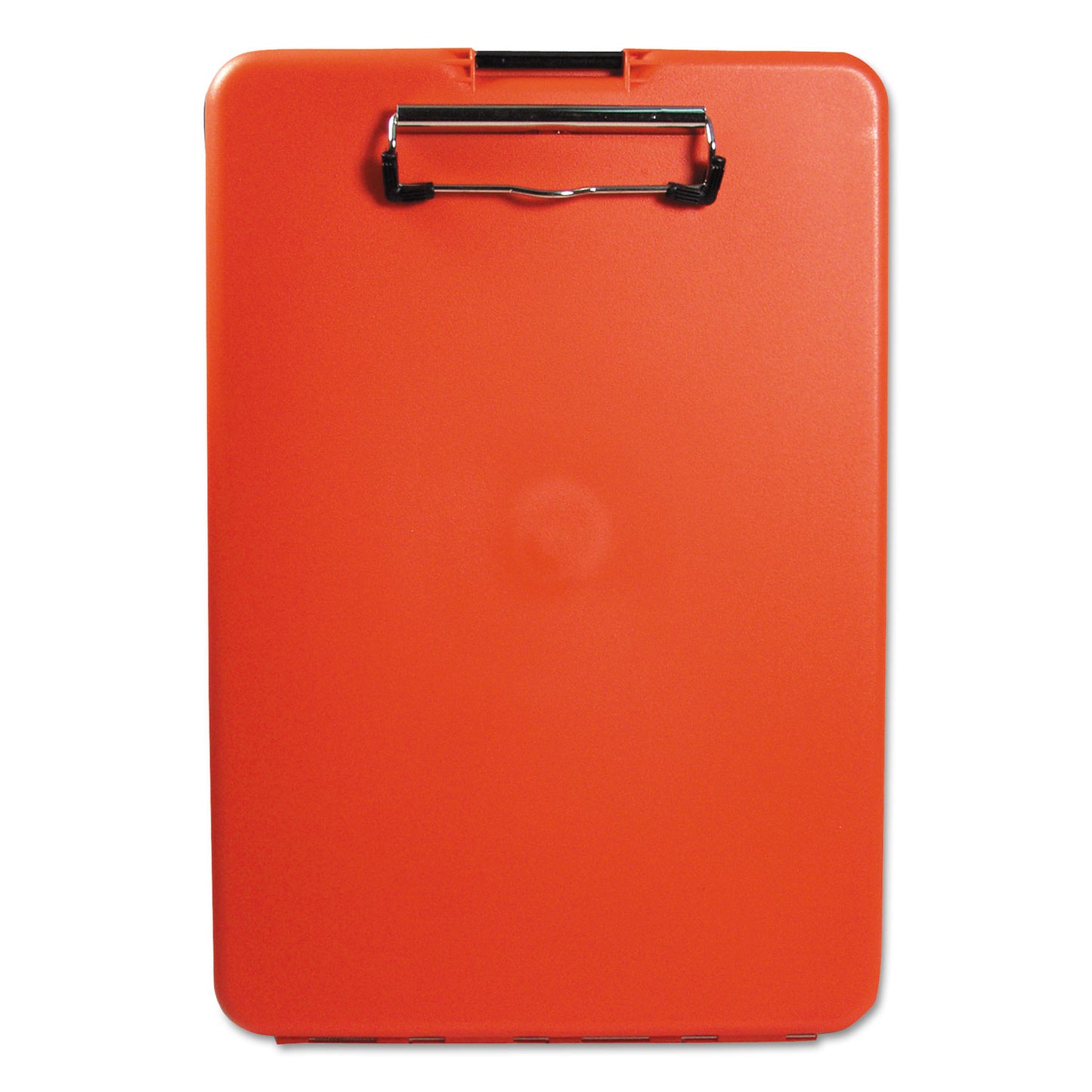 Saunders SlimMate Storage Clipboard, 0.5" Clip Capacity, Holds 8.5 x 11 Sheets, Red (00560)