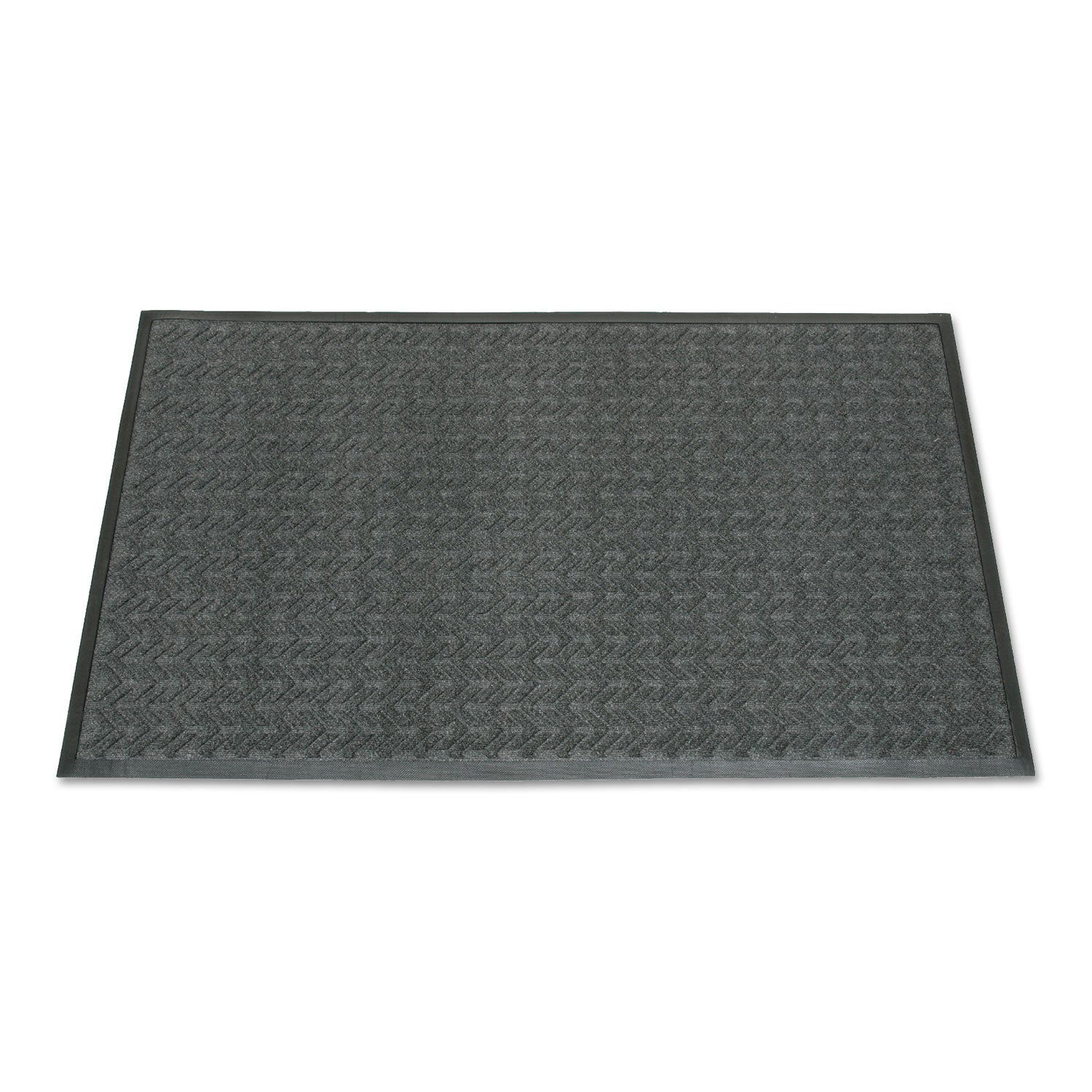 AbilityOne 7220015826224, SKILCRAFT 3-Mat Entry System Scraper/Wiper Mat, 36 x 60, Gray