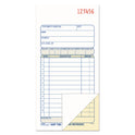 Adams 2-Part Sales Book, 12 Lines, Two-Part Carbon, 3.38 x 6.69, 50 Forms Total (DC3705)