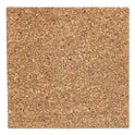 Iceberg iDesign Frameless Cork Bulletin Board, 18 x 18, Tan Surface (35016)