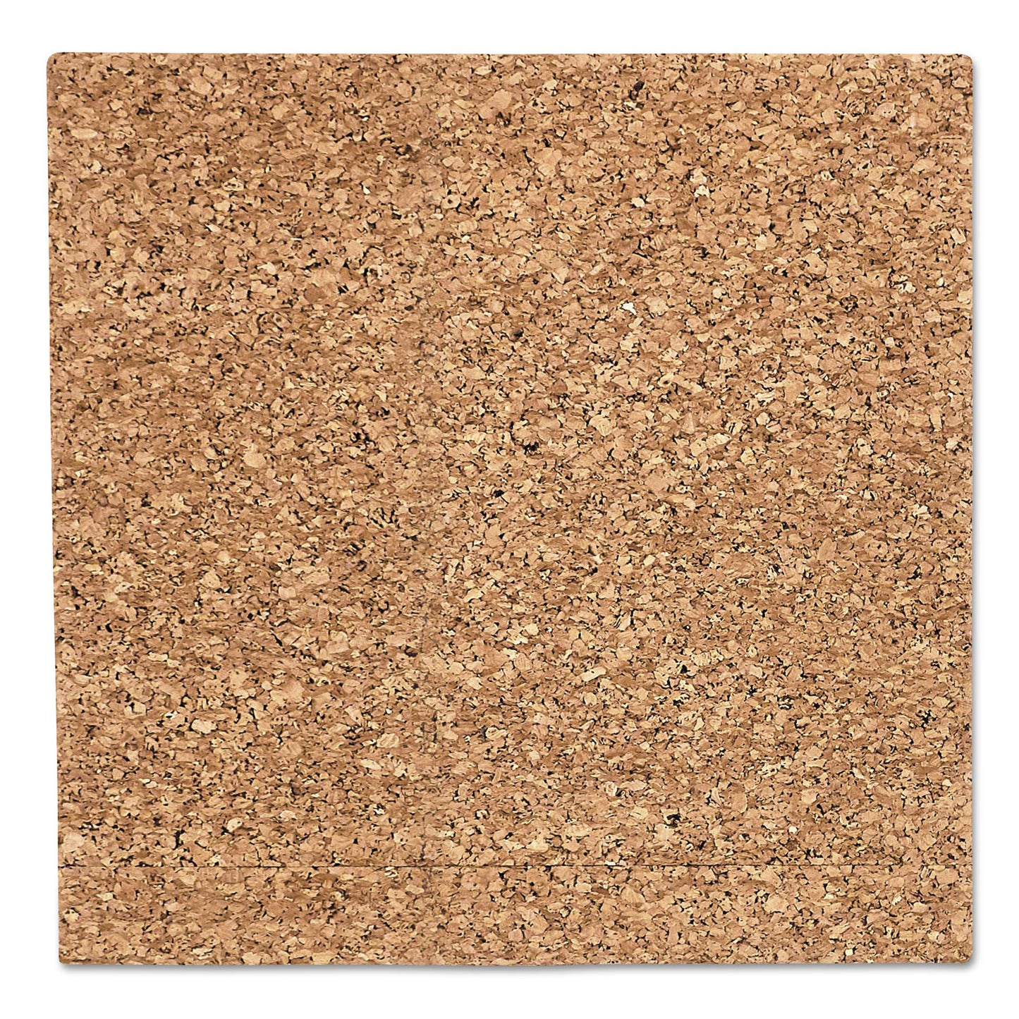 Iceberg iDesign Frameless Cork Bulletin Board, 18 x 18, Tan Surface (35016)