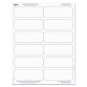 Avery Big Tab Printable Large White Label Tab Dividers, 8-Tab, 11 x 8.5, White, 20 Sets (14441)