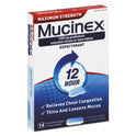 Mucinex Maximum Strength Expectorant, 14 Tablets/Box (02314)