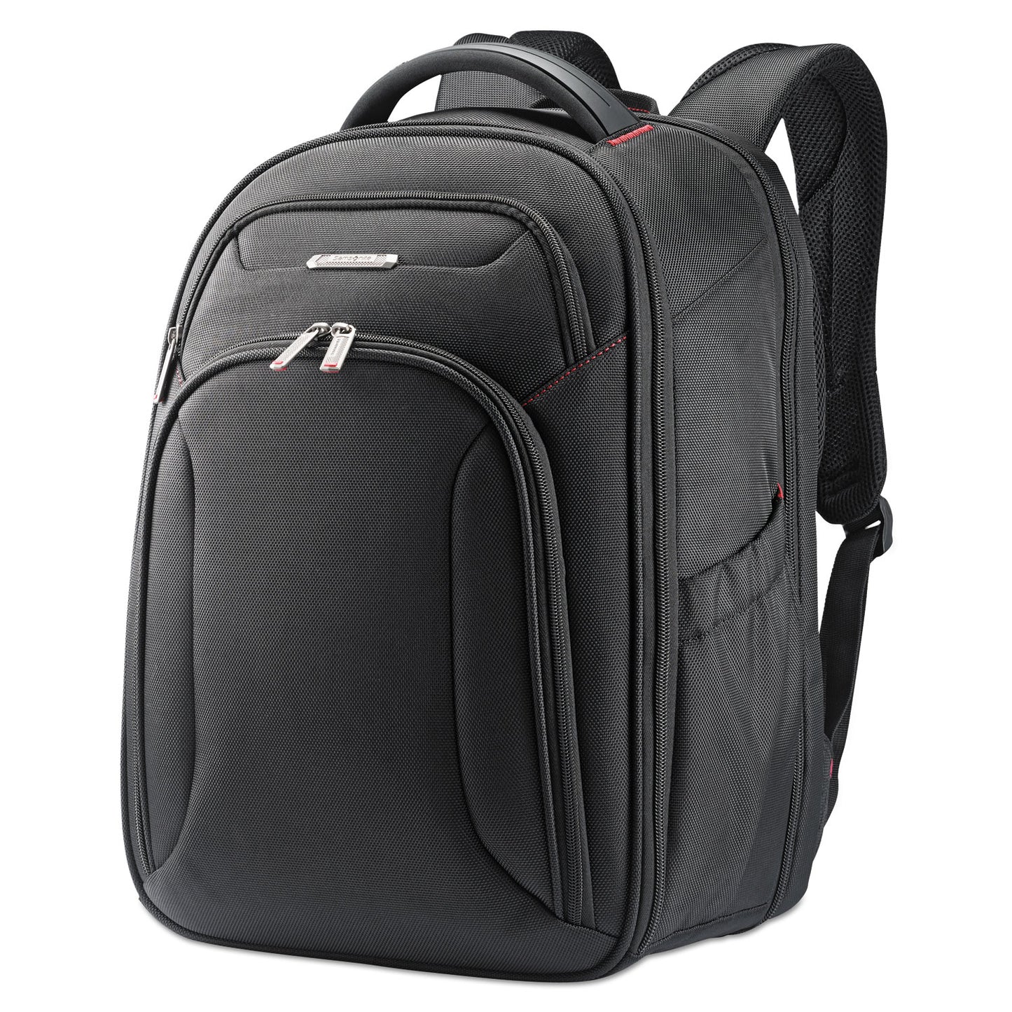 Samsonite Xenon 3 Laptop Backpack, Fits Devices Up to 15.6", Ballistic Polyester, 12 x 8 x 17.5, Black (894311041)