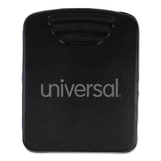 Universal Fabric Panel Wall Clips, 25 Sheet Capacity, Black, 20/Pack (21270)