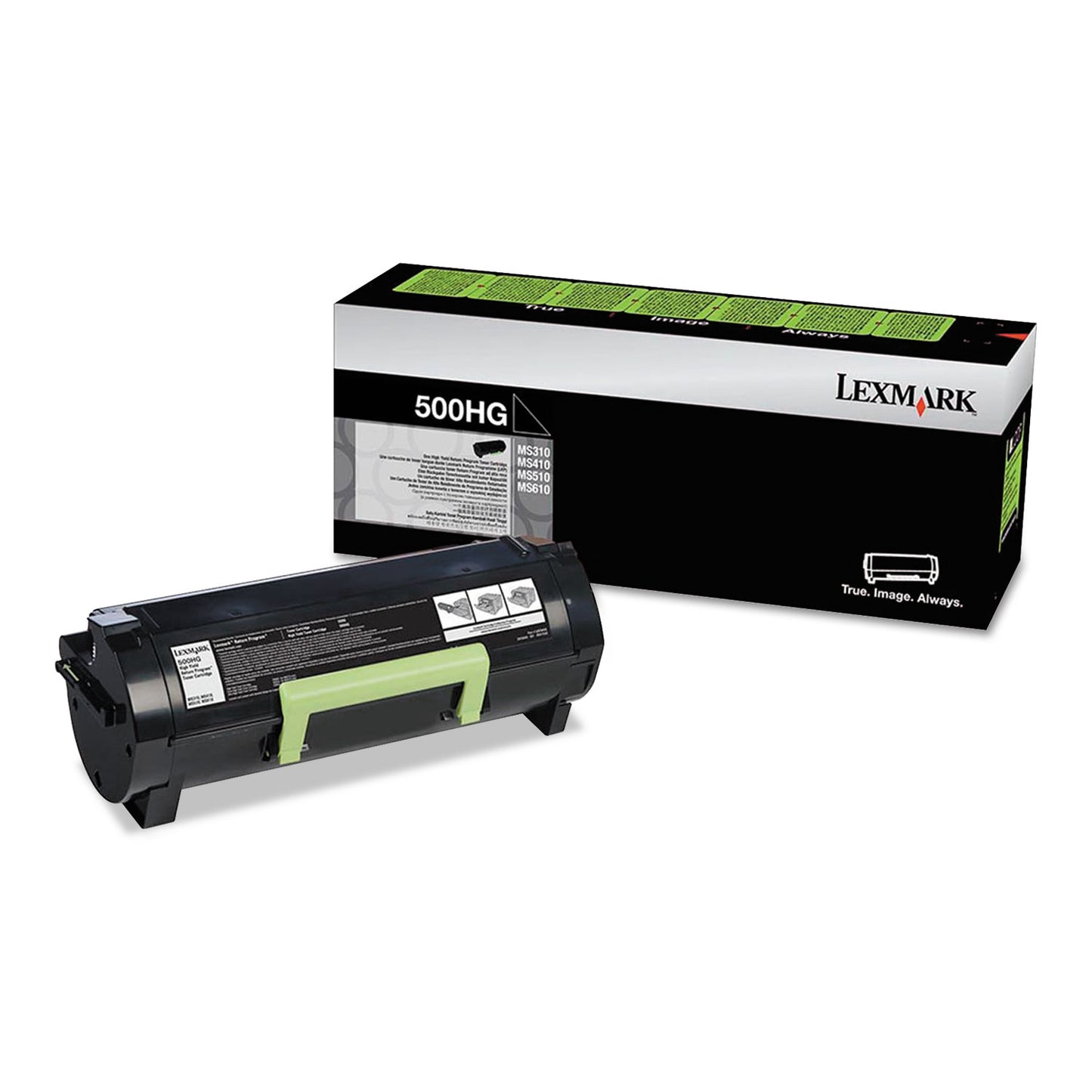 Lexmark 50F0H0G Unison High-Yield Toner, 5,000 Page-Yield, Black