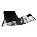 Avery Heavy-Duty Non-View Binder with DuraHinge and One Touch EZD Rings, 3 Rings, 2" Capacity, 11 x 8.5, Black (79982)