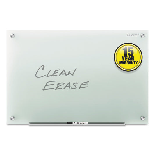 Quartet Infinity Glass Marker Board, 24 x 18, Frosted Surface (G2418F)