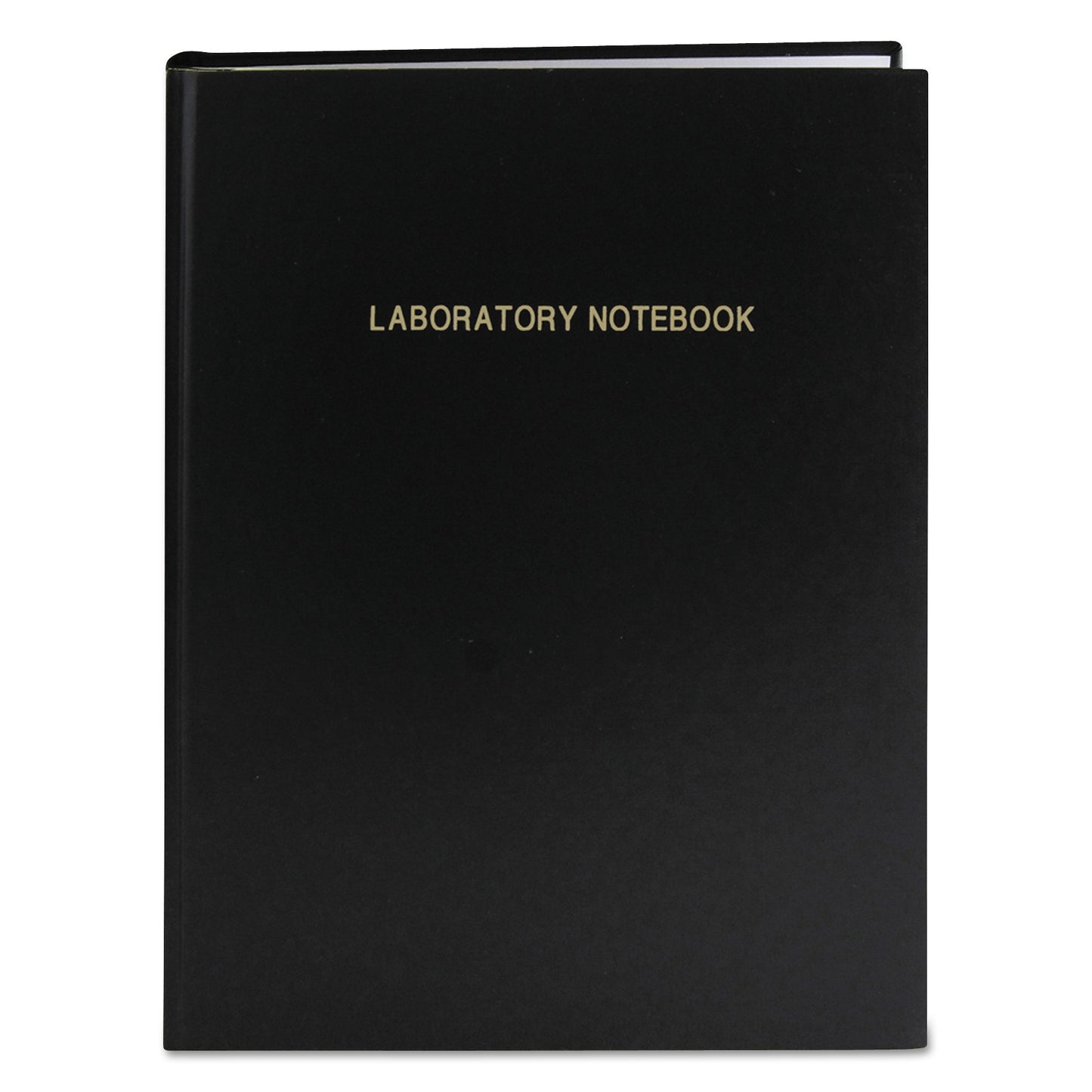 Roaring Spring Lab Research Notebook, Quadrille Rule (5 sq/in), Black Cover, (72) 11.25 x 8.75 Sheets (77160)