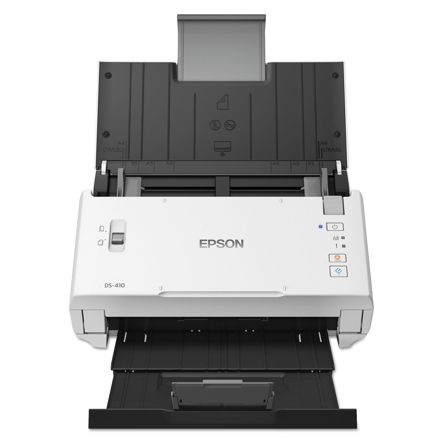 Epson DS-410 Document Scanner, 600 dpi Optical Resolution, 50-Sheet Duplex Auto Document Feeder (B11B249201)
