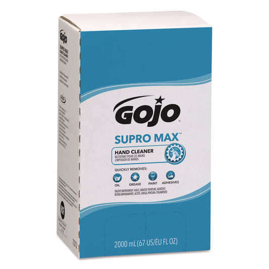 GOJO SUPRO MAX Hand Cleaner Refill, Unscented, 2,000 mL (727204)