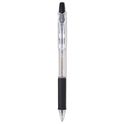 Pentel R.S.V.P. RT Ballpoint Pen, Retractable, Medium 1 mm, Black Ink, Clear Barrel, Dozen (BK93A)