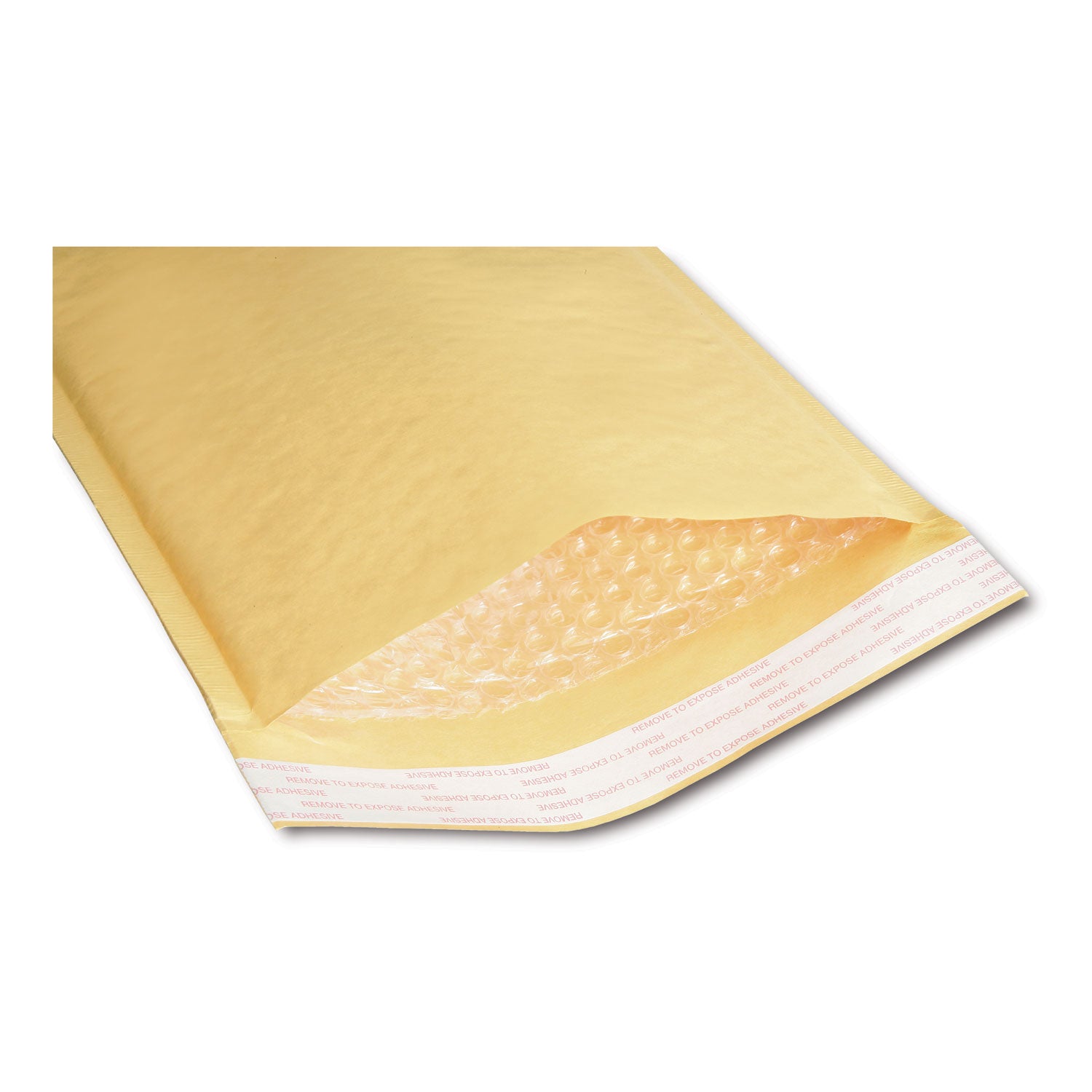 AbilityOne 8105001179870 SKILCRAFT Sealed Air Jiffylite Mailer, #3, Bubble Cushion, Self-Adhesive Closure, 8.5 x 14.5, Gold Kraft,100/PK