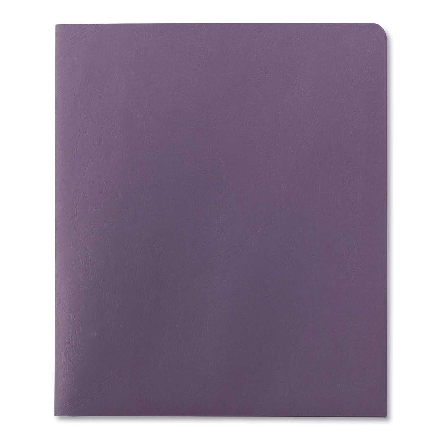 Smead Two-Pocket Folder, Textured Paper, 100-Sheet Capacity, 11 x 8.5, Lavender, 25/Box (87865)