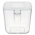 Deflecto Stackable Caddy Organizer, Small, Plastic, 4.33 x 4 x 4.38, White (29101CR)