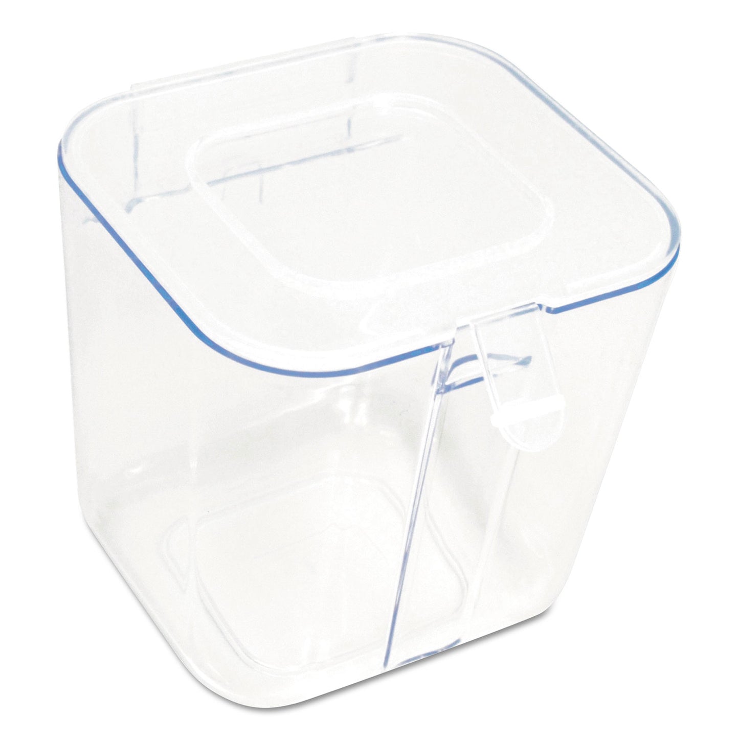 Deflecto Stackable Caddy Organizer, Small, Plastic, 4.33 x 4 x 4.38, White (29101CR)