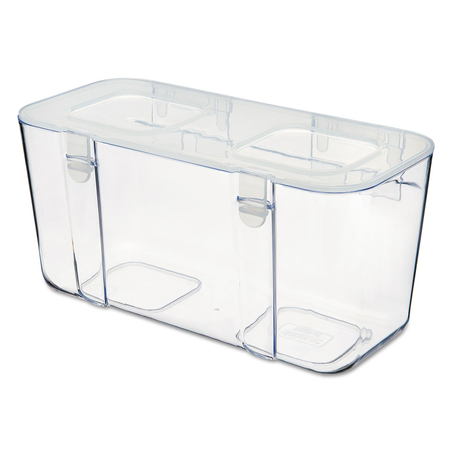 Deflecto Stackable Caddy Organizer, Medium, Plastic, 8.8 x 4 x 4.38, White (29201CR)