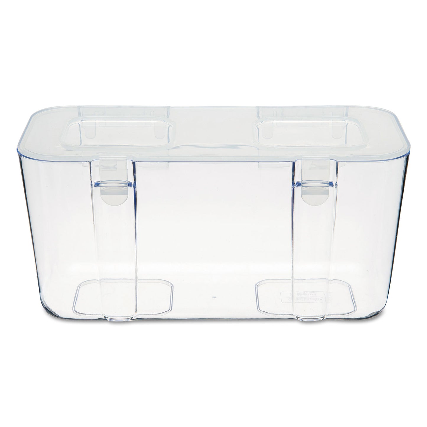 Deflecto Stackable Caddy Organizer, Medium, Plastic, 8.8 x 4 x 4.38, White (29201CR)