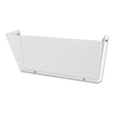 Deflecto Unbreakable DocuPocket Wall File, Letter Size, 14.5" x 3" x 6.5", Clear (63201)