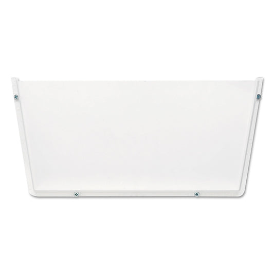 Deflecto Unbreakable DocuPocket Wall File, Letter Size, 14.5" x 3" x 6.5", Clear (63201)