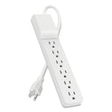 Belkin Home/Office Surge Protector, 6 AC Outlets, 10 ft Cord, 720 J, White (BE10600010)