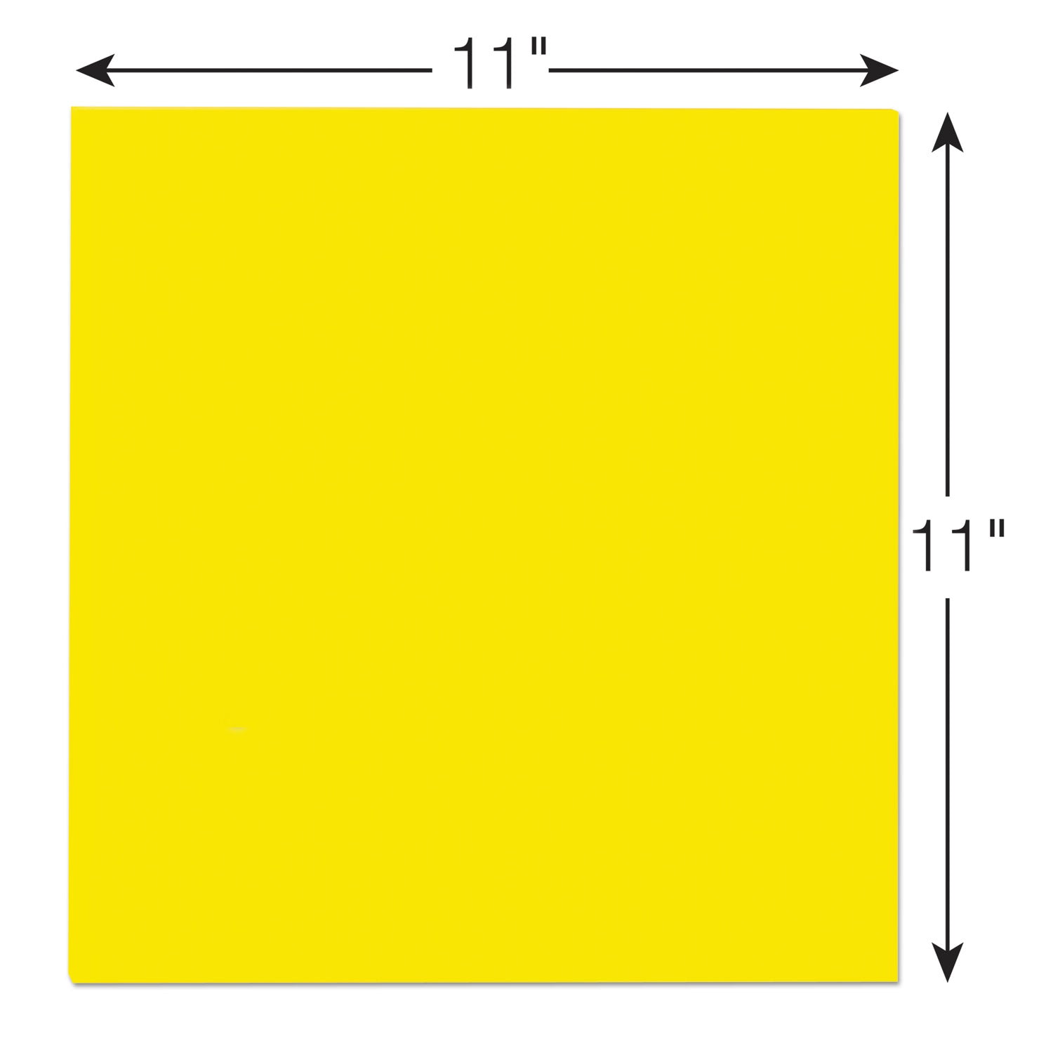 Post-it Big Notes, Unruled, 11 x 11, Yellow, 30 Sheets (BN11)