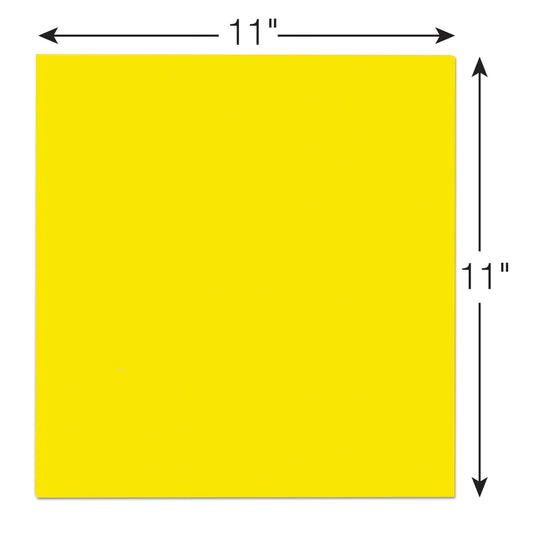 Post-it Big Notes, Unruled, 11 x 11, Yellow, 30 Sheets (BN11)