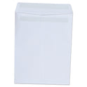 Universal Self-Stick Open End Catalog Envelope, #10 1/2, Square Flap, Self-Adhesive Closure, 9 x 12, White, 100/Box (42101)