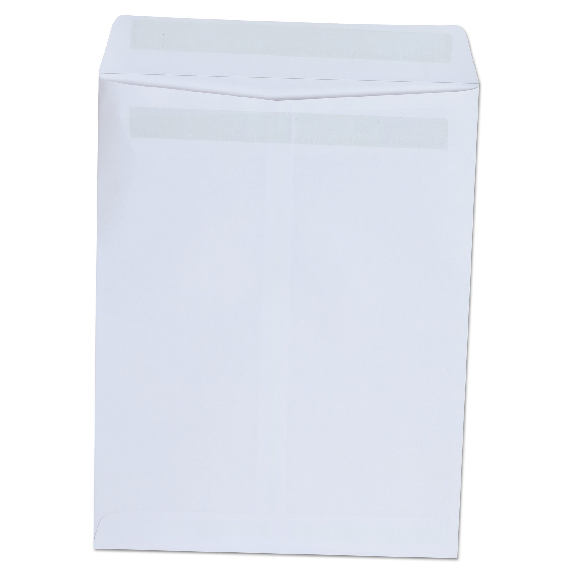 Universal Self-Stick Open End Catalog Envelope, #10 1/2, Square Flap, Self-Adhesive Closure, 9 x 12, White, 100/Box (42101)