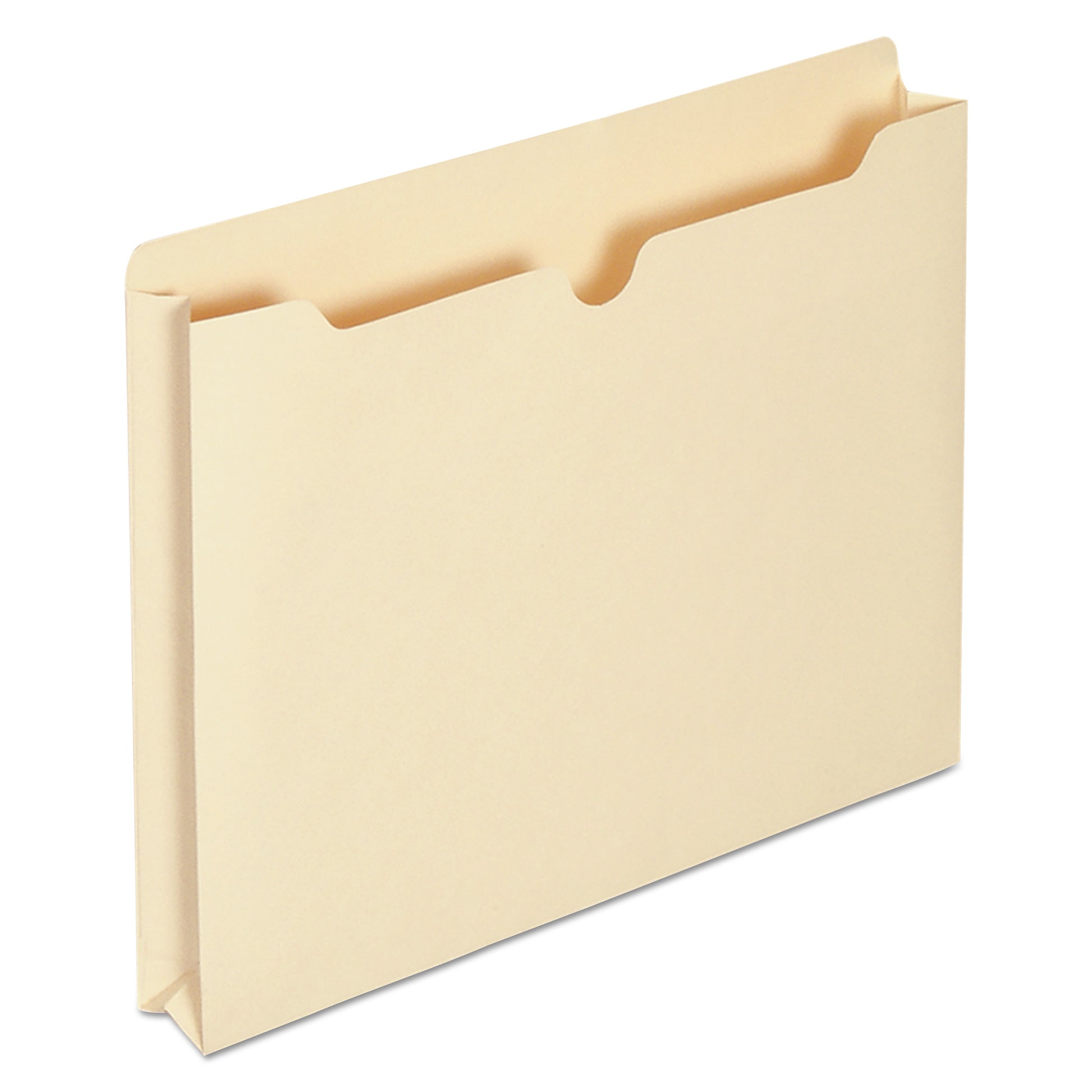 Universal Economical Manila File Jackets, Straight Tab, Letter Size, Manila, 50/Box (74300)