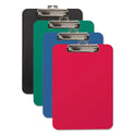 Mobile OPS Unbreakable Recycled Clipboard, 0.25" Clip Capacity, Holds 8.5 x 11 Sheets, Green (61626)