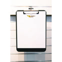 Mobile OPS Unbreakable Recycled Clipboard, 0.5" Clip Capacity, Holds 8.5 x 11 Sheets, Black (61624)