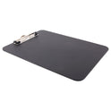 Mobile OPS Unbreakable Recycled Clipboard, 0.5" Clip Capacity, Holds 8.5 x 11 Sheets, Black (61624)