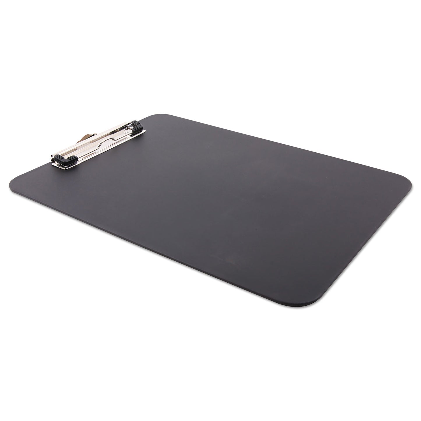 Mobile OPS Unbreakable Recycled Clipboard, 0.5" Clip Capacity, Holds 8.5 x 11 Sheets, Black (61624)