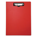 Mobile OPS Portfolio Clipboard with Low-Profile Clip, Portrait Orientation, 0.5" Clip Capacity, Holds 8.5 x 11 Sheets, Red (61632)