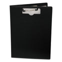 Mobile OPS Portfolio Clipboard with Low-Profile Clip, Portrait Orientation, 0.5" Clip Capacity, Holds 8.5 x 11 Sheets, Black (61634)