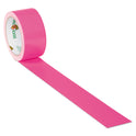 Duck Colored Duct Tape, 3" Core, 1.88" x 15 yds, Neon Pink (1265016)