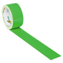 Duck Colored Duct Tape, 3" Core, 1.88" x 15 yds, Neon Green (1265018)