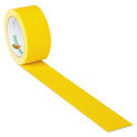 Duck Colored Duct Tape, 3" Core, 1.88" x 20 yds, Yellow (1304966)